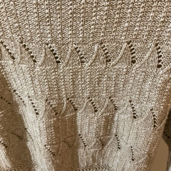 Coldwater Creek Multi-Stitch 3/4 Sleeve Sweater - Picture 5 of 11